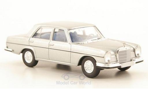 Mercedes 280 SE 1/87 Brekina SE 3.5 (W108) grigio modellino in miniatura