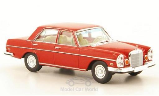 Mercedes 280 SE 1/87 Brekina SE 4.5 (W108) rosso US-Version modellino in miniatura