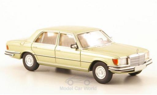 Mercedes 450 SEL 1/87 Brekina SEL (W116) metallico verde modellino in miniatura