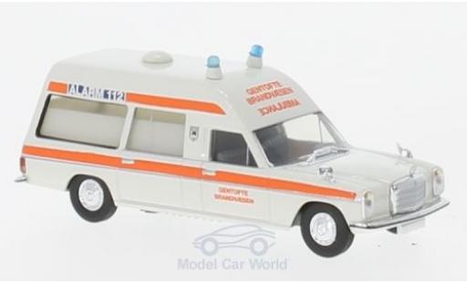 Mercedes /8 1/87 Brekina KTW Gentofte Brandvaesen (DK) modellino in miniatura