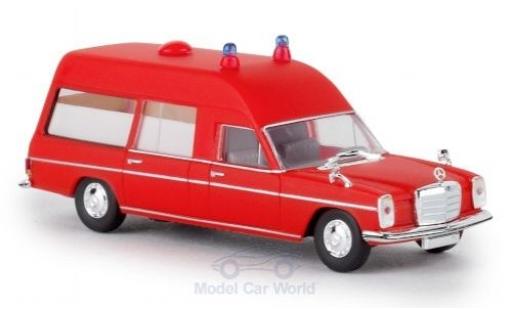 Mercedes /8 1/87 Brekina KTW rosso 1970 modellino in miniatura