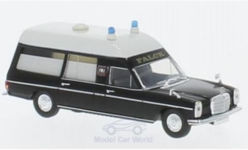 Mercedes /8 1/87 Brekina KTW nero/bianco Falck modellino in miniatura