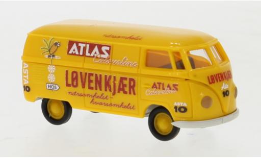 Volkswagen T1 1/87 Brekina a Kasten Atlas Lovenkjaer 1950 modellino in miniatura