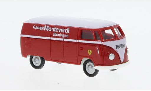 Volkswagen T1 1/87 Brekina a Kasten Garage Monteverdi 1950 1:87 modellino in miniatura