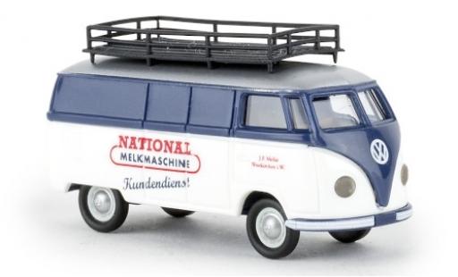Volkswagen T1 1/87 Brekina a Kasten National Melkmaschine 1951 modellino in miniatura