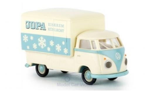 Volkswagen T1 1/87 Brekina b Großraum-Koffer Jopa Eiskrem 1960 modellino in miniatura