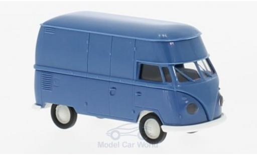 Volkswagen T1 B 1/87 Brekina b Hochdach-Kasten blu modellino in miniatura