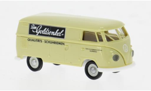 Volkswagen T1 1/87 Brekina b Kasten 1960 Goldsenkel 1:87 modellino in miniatura