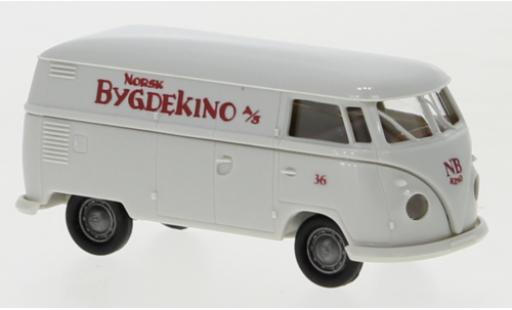 Volkswagen T1 1/87 Brekina b Kasten Bygdekino 1960 modellino in miniatura
