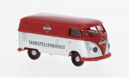 Volkswagen T1 1/87 Brekina b Kasten Gasolin Tankstellendienst 1960 1:87 modellino in miniatura