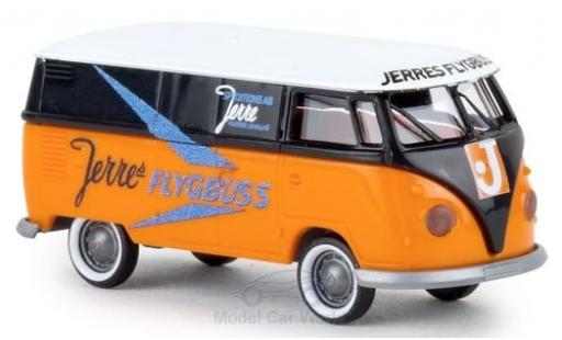 Volkswagen T1 1/87 Brekina b Kasten Jerres Flygbuss modellino in miniatura