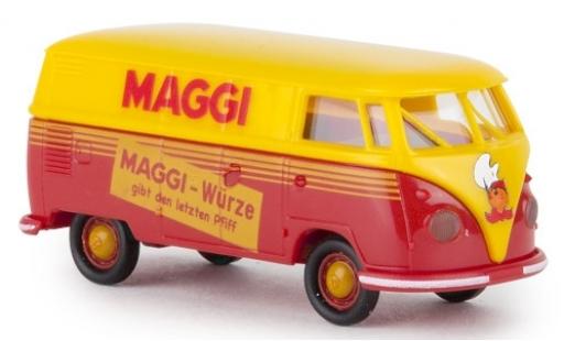 Volkswagen T1 1/87 Brekina b Kasten Maggi Würze 1960 modellino in miniatura