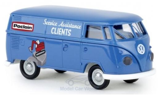 Volkswagen T1 1/87 Brekina b Kasten Poclain modellino in miniatura