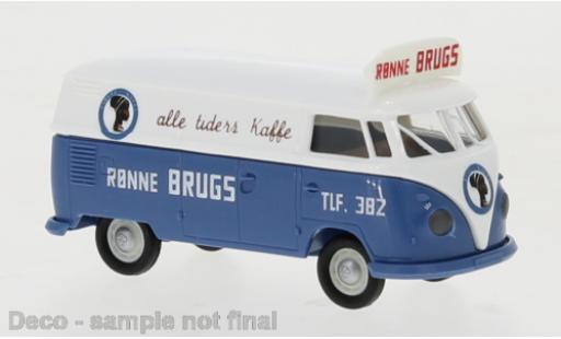 Volkswagen T1 1/87 Brekina b Kasten Ronne Brugs - Cirkel Kaffe 1960 modellino in miniatura