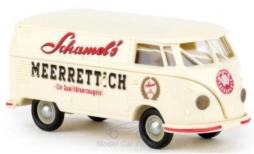 Volkswagen T1 1/87 Brekina b Kasten Schamel Meerrettich 1960 modellino in miniatura
