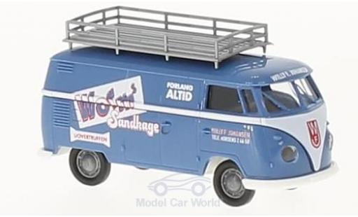 Volkswagen T1 1/87 Brekina b Kasten Worms Sandkage modellino in miniatura