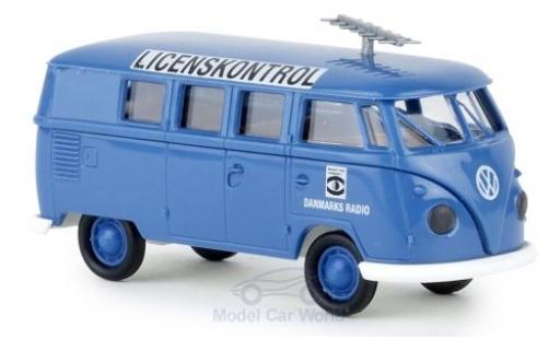 Volkswagen T1 1/87 Brekina b Kombi Danmarks Radio modellino in miniatura