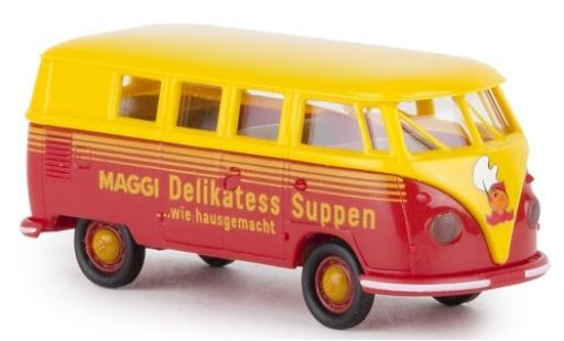 Volkswagen T1 1/87 Brekina b Kombi Maggi Suppen 1960 modellino in miniatura