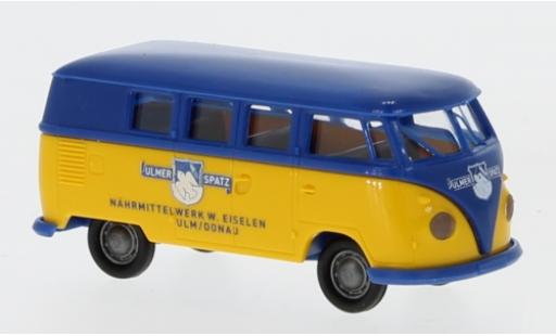 Volkswagen T1 1/87 Brekina b Kombi Ulmer Spatz 1960 modellino in miniatura