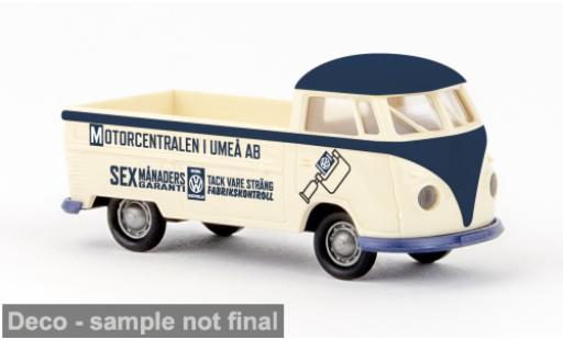Volkswagen T1 1/87 Brekina b Pritsche 1960 Motorcentralen Umea 1:87 modellino in miniatura