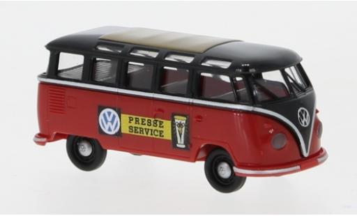 Volkswagen T1 1/87 Brekina b Samba Presseservice 1960 modellino in miniatura