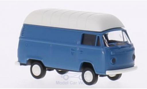 Volkswagen T2 1/87 Brekina blu/bianco Hochdach-Kasten modellino in miniatura