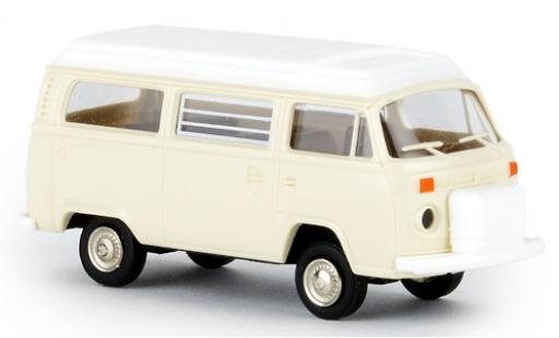Volkswagen T2 1/87 Brekina Camper beige 1972 avec Aufstelldach modellino in miniatura