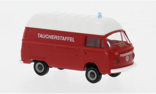 Volkswagen T2 1/87 Brekina Kasten 1973 Feuerwehr Taucherstaffel 1:87 modellino in miniatura
