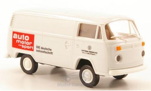 Volkswagen T2 1/87 Brekina Kasten Auto Motor und Sport modellino in miniatura
