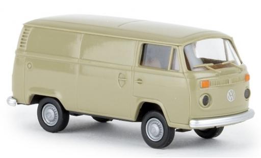 Volkswagen T2 1/87 Brekina Kasten grigio 1972 modellino in miniatura