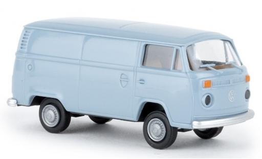 Volkswagen T2 1/87 Brekina Kasten blu 1972 modellino in miniatura