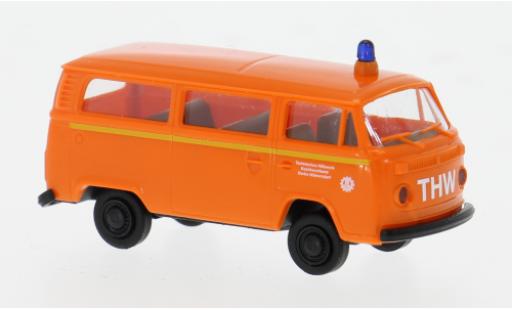 Volkswagen T2 1/87 Brekina Kombi 1973 THW Berlin Wilmersdorf 1:87 modellino in miniatura