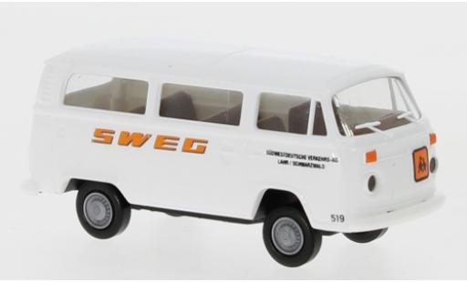 Volkswagen T2 1/87 Brekina Kombi SWEG 1972 modellino in miniatura