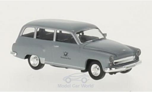 Wartburg 311 1/87 Brekina Kombi Deutsche Post modellino in miniatura
