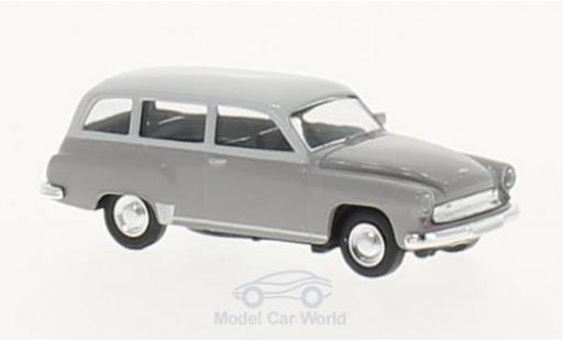 Wartburg 311 1/87 Brekina Kombi grigio/grigio modellino in miniatura