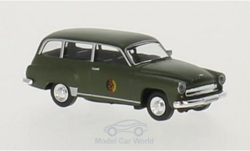 Wartburg 311 1/87 Brekina Kombi NVA modellino in miniatura