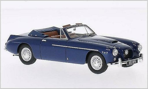 Bristol 405 cabriolet 1/43 Matrix DHC Abbot metallicoo blu modellini auto