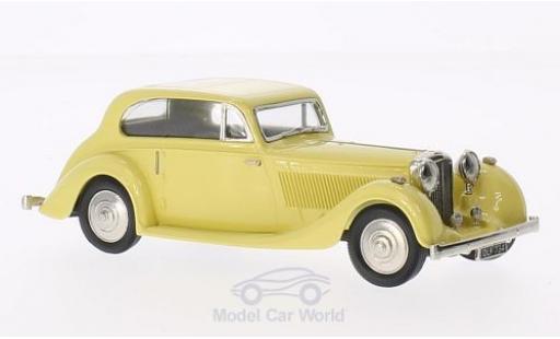 Bentley 4.5 1/43 Brooklin 4 1/4 Litre Barker giallo 1936 modellino in miniatura
