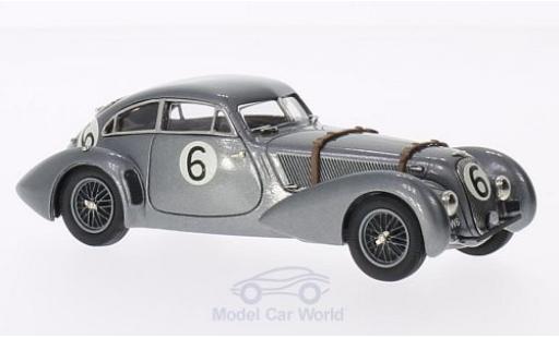 Bentley Embiricos 1/43 Brooklin metallico grigio No.6 24h Le Mans 1949 modellino in miniatura