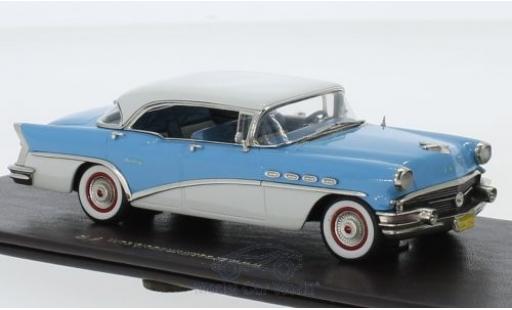 Buick Century 1/43 Brooklin 4-Door Hardtop blu/bianco 1956 modellino in miniatura
