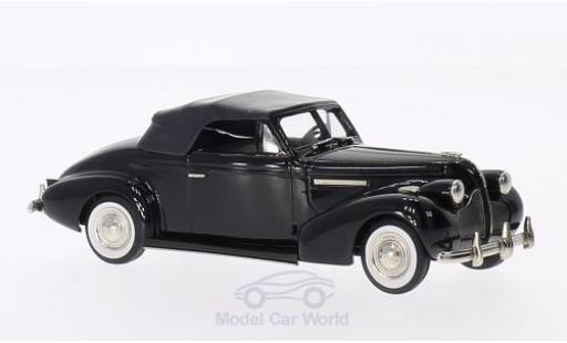 Buick Century 1/43 Brooklin Convertibile Coupe M66-C nero 1939 modellino in miniatura