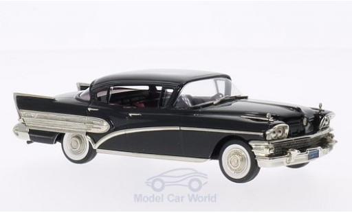 Buick Roadmaster 1/43 Brooklin 75 Hardtop nero 1958 modellino in miniatura