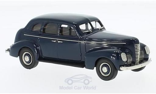 Nash Ambassador 1/43 Brooklin Eight 4-Door Sedan blu 1939 modellino in miniatura