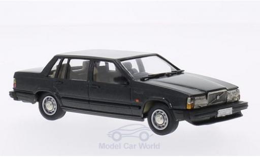 Volvo 740 1/43 Brooklin GL metallico grigio 1987 modellino in miniatura