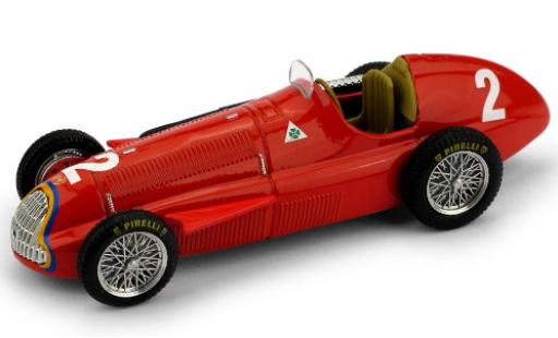 Alfa Romeo 159 1/43 Brumm No.2 Formel 1 GP Belgien 1951 J.M.Fangio modellino in miniatura