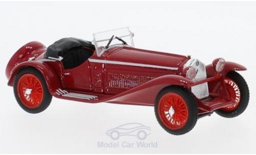 Alfa Romeo 1750 1/43 Brumm GS Zagato rosso RHD 1931 modellino in miniatura