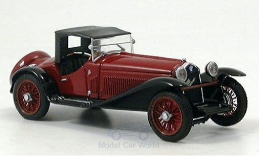 Alfa Romeo 2300 1/43 Brumm rosso/nero Verdeck geschlossen modellino in miniatura