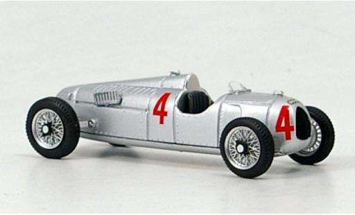 Auto Union Typ C 1/43 Brumm No.4 GP Nürburgring 1936 modellino in miniatura