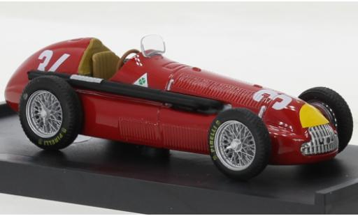 Alfa Romeo 158 1/43 Brumm No.34 formule 1 GP Monaco 1950 modellino in miniatura