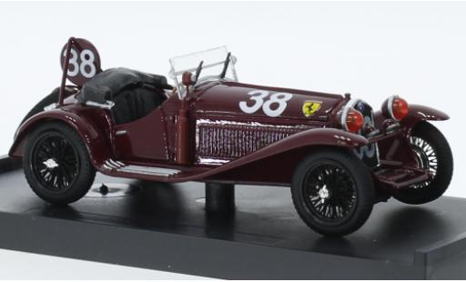 Alfa Romeo 8C 1/43 Brumm 2300 RHD No.38 Scuderia Ferrari 24h Spa 1932 modellino in miniatura